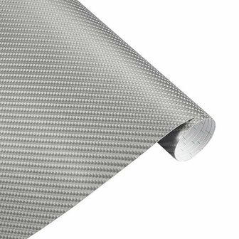 Wrapfolie 4d Carbon Zilver