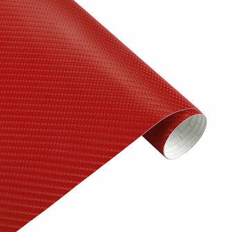 Wrapfolie 4d Carbon Rood
