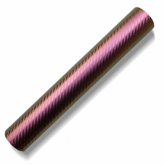 Wrapfolie Colorflow 3d Carbon Wijnrood / Goud