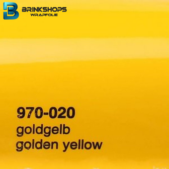 Wrap Folie Oracal Premium 970RA-020 Golden Yellow