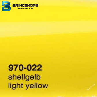 Wrap Folie Oracal Premium 970RA-022 Light Yellow