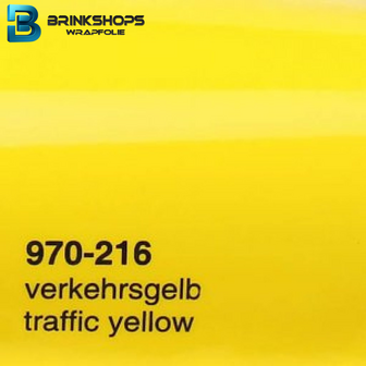 Wrap Folie Oracal Premium 970RA-216 Traffic Yellow
