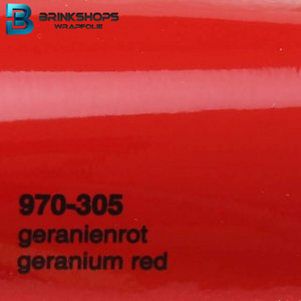 Wrap Folie Oracal Premium 970RA-305 Geranium Red