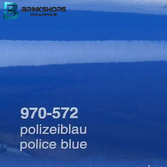 Wrap Folie Oracal Premium 970RA-572 Police Blue