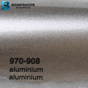 Wrap Folie Oracal Premium 970RA-908 Aluminium