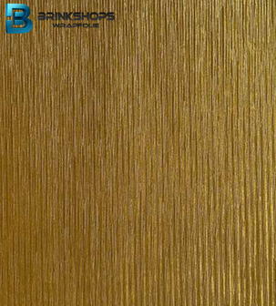 SOIF interior TG465 luxury metal shiny gold