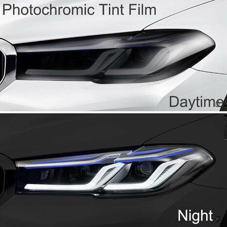 Eclipse Photochromic Headlight film