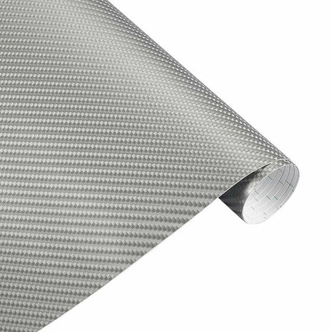 Wrapfolie 4d Carbon Zilver