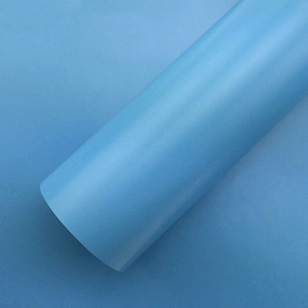 Wrapfolie Mat Baby Blauw