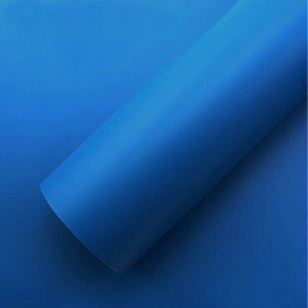 Wrapfolie Mat Blauw
