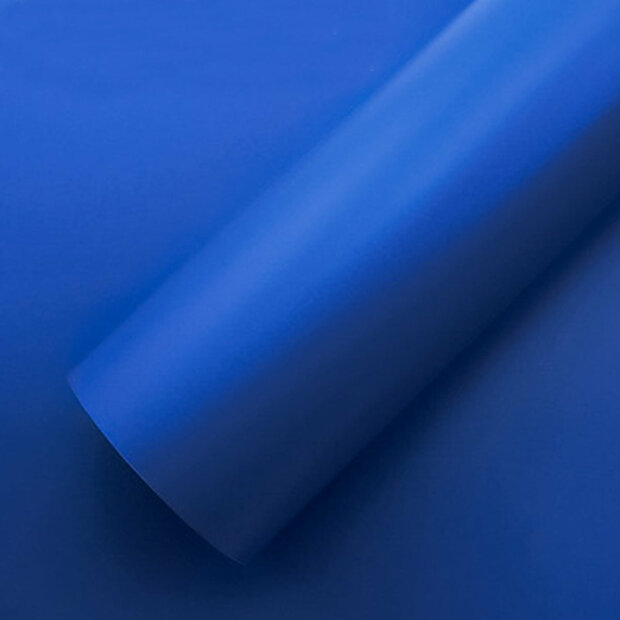 Wrapfolie Mat Konings Blauw