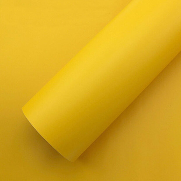 Wrapfolie Mat Geel
