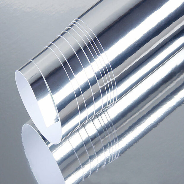 Wrapfolie Chroom Zilver