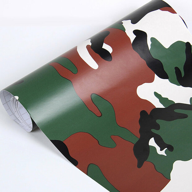 Wrapfolie Camouflage Woodland