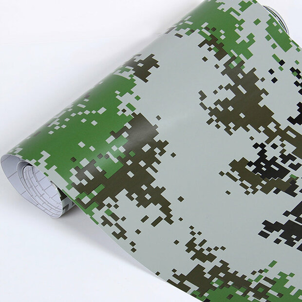 Wrapfolie Camouflage Marine Digitaal