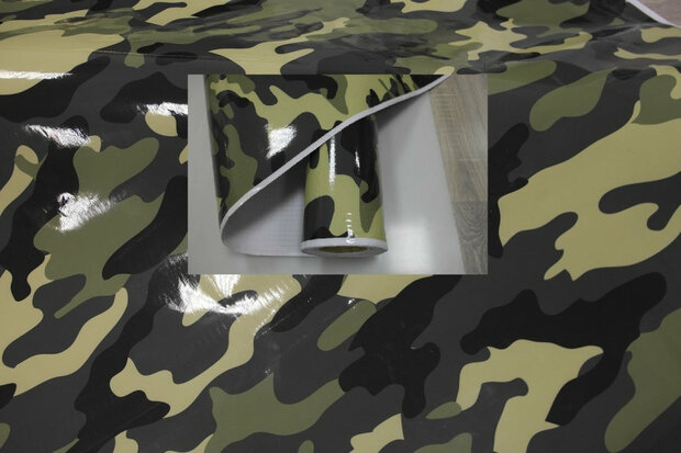 Wrapfolie Camouflage Jungle1