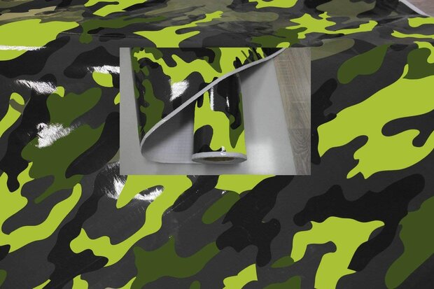 Wrapfolie Camouflage Jungle 2