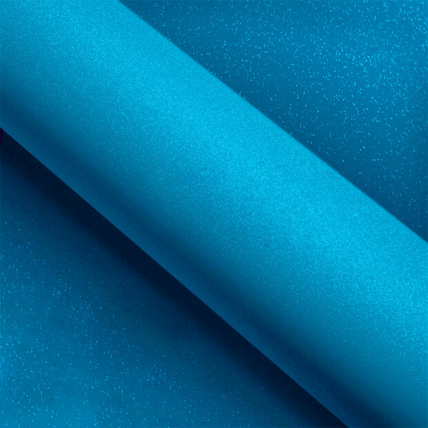 Wrapfolie Glitter Baby Blauw