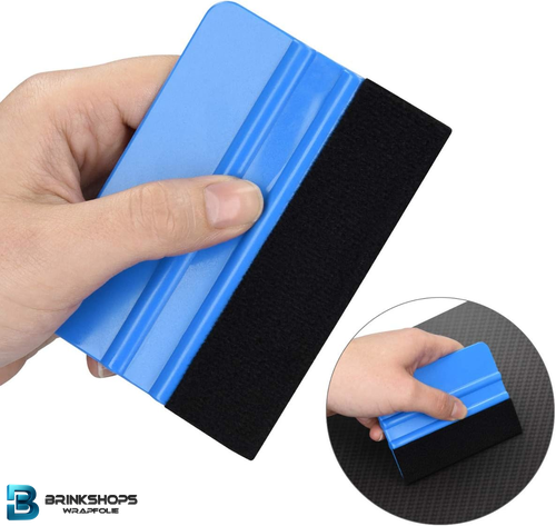 Wrapfolie Montage Rakel met vilt