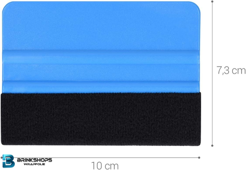 Wrapfolie Montage Rakel met vilt