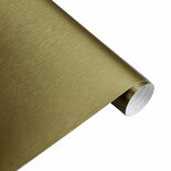 Wrapfolie Geborsteld Aluminium Goud