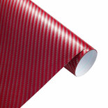 Wrapfolie 2d Carbon Rood