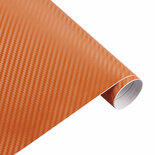 Wrapfolie 3d Carbon Oranje