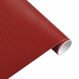 Wrapfolie 3d Carbon Rood