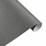 Wrapfolie 3d Carbon Grijs
