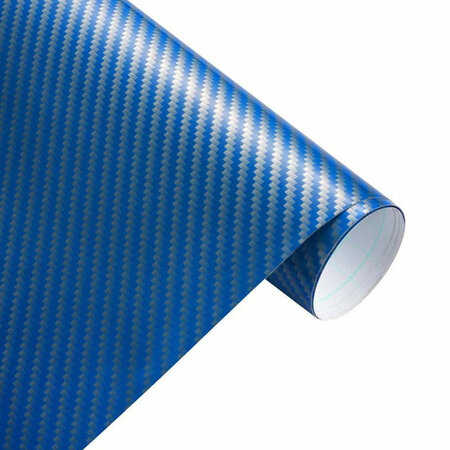 Wrapfolie 2d Carbon Blauw