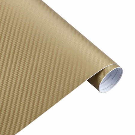 Wrapfolie 3d Carbon Goud