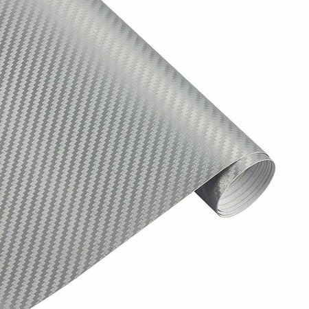 Wrapfolie 3d Carbon Zilver