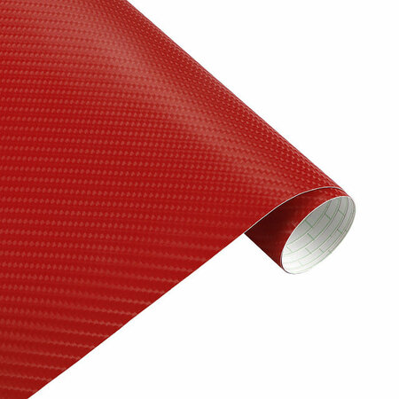 Wrapfolie 4d Carbon Rood