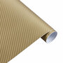 Wrapfolie 3d Carbon Goud